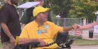 Wisconsin man travels by wheelchair to state capitol to advocate for disability rights