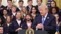 Trump Celebrates Team USA Athletes At White House