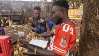 This discipleship journey actually began at beach in Guinea