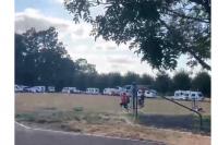 Massive group of travellers take over field in Fareham - update
