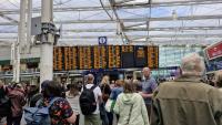 Rail chaos as power failure brings trains across England to a standstill