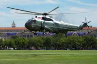 Plane takeoff during Marine One flight renews concerns about D.C.'s busy airspace