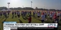 ULM and Louisiana Tech begin fall camp