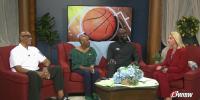 Miami Heat coaching staff member staging clinic in Topeka