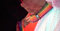 Amsterdam's Pride festival's mass wedding, in photos