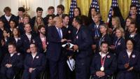 Trump celebrates U.S. Winter Olympians and Paralympians at White House