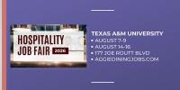 Texas A&M hospitality job fair to offer 300+ positions across campus
