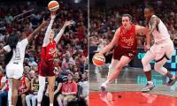 Sophie Cunningham and her Fever teammates get hero's welcome back in Indianapolis after hostile backlash to her stance on trans athletes