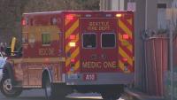 Crisis call sparks chaos as shirtless man flees ambulance, allegedly steals car in Seattle