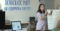 Hong answers Chippewa Falls voters' questions ahead of Tuesday Primary Election