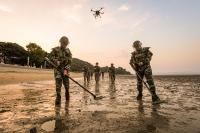 North Korean Wooden Box Mines Wash Ashore in Incheon's Ganghwa County