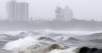Mass evacuations as Typhoon Dolphin approaches Japan