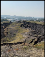 Stakeholders meet to discuss sliding hillside situation near Casey Tibbs South Dakota Rodeo Center; Fort Pierre City Council schedules meeting Friday morning to further discuss the situation