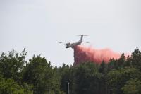 Europe’s wildfires ease as blazes spread north