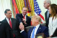 Donald Trump's golf etiquette defended by GOP Senator after latest cheating accusation