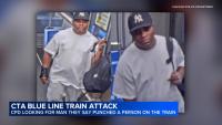 Chicago police searching for suspect in attack on CTA Blue Line train near West Garfield Park