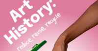 “Art History: Reduce, Reuse, Recycle” opens at the University Art Museum