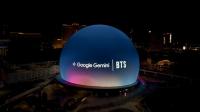 Gemini, BTS collaboration on display at Las Vegas Sphere