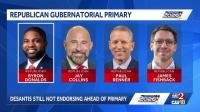 DeSantis withholds endorsement in Florida governor's race as primary nears
