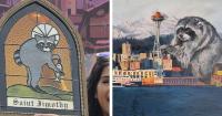 Seattle Celebrates Jimothy, Its Favorite Round Raccoon, With an Epic Art Contest