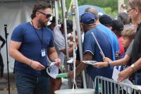 Hockey fans meet the stars prior to Barn Burner charity game (11 photos)