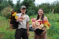 Flowers make the farm