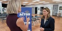 Acton lands Ohio firefighters endorsement, pitches affordability agenda in governor’s race