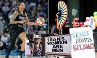 WNBA star sparks furious reaction after claiming she would 'welcome' a trans player to her team... as league's culture war threatens to boil over