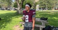 Montana Grizzlies WR Landon Ransom-Goelz on Day 3 of fall camp