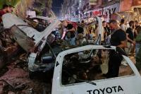 Two killed, several wounded in explosion near Damascus