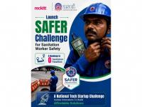 Business News | Reckitt and ASCI Launch National Innovation Challenge 'SAFER' to Advance Sanitation Worker Safety