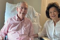 U.S. Senator Mitch McConnell says he has been released from rehab centre