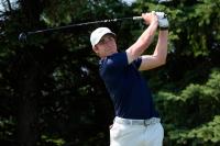 Beau Hossler has to win to reach post-season. He’s off to a good start at Wyndham