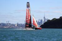 Chasing Frost and Firepower: Emirates Team New Zealand Return to Auckland Waters