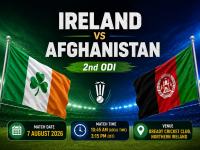 Ireland vs Afghanistan 2nd ODI Match Prediction: Who Will Win IRE vs AFG Clash After Rain-Hit Series Opener?
