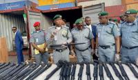 Customs Intercepts Cache Of Arms At Lagos Port