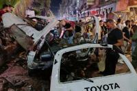 Syria’s Health Ministry corrects Damascus minibus blast toll: 14 wounded, no deaths