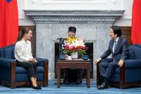President Lai meets 2026 Ketagalan Forum international participants 