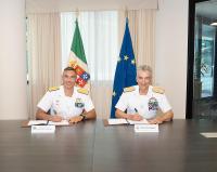 IRINI, Italian Navy deepen cooperation to protect Mediterranean infrastructures
