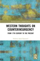 Western Thoughts on Counterinsurgency: From 17th Century to the Present