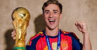 New-look Gavi returns to Barcelona training after World Cup triumph with Spain
