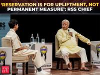 ‘Don’t do politics over reservation’: RSS Chief Bhagwat on quota &amp; social discrimination