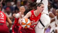 Las Vegas Aces rally from down 20, beat Indiana Fever on Chelsea Gray's game-winning shot