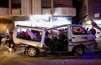 Syria corrects Damascus minibus blast toll, reports 14 injured, no deaths