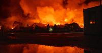 Russian retail giant’s warehouse burns after Ukraine’s latest long-range drone attack