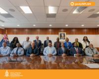 Minister Jay Ebanks Welcomes Bahamas Delegation for Planning and Digital Transformation Talks