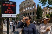Heatwave Scorches Europe, Italy on Red Alert