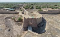 Bakatam Mausoleum and Syganak settlement under restoration in Kazakhstan’s Kyzylorda region