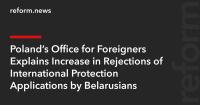 Poland’s Office for Foreigners Explains Increase in Rejections of International Protection Applications by Belarusians