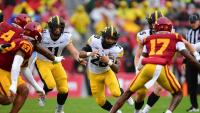 Could Iowa put ads on Hawkeye uniforms? See Beth Goetz's answer 
